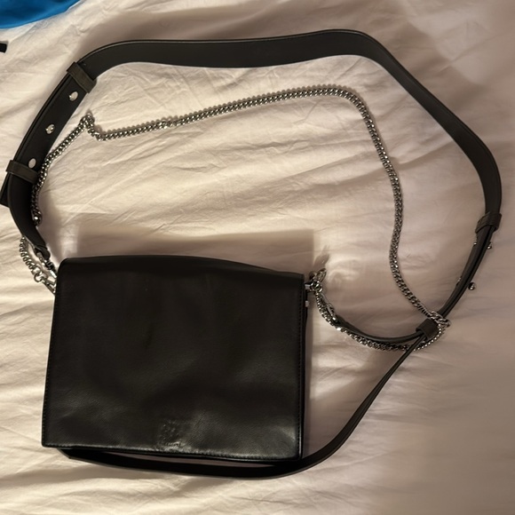 All Saints Zep Lamb leather cross body bag - Picture 7 of 8